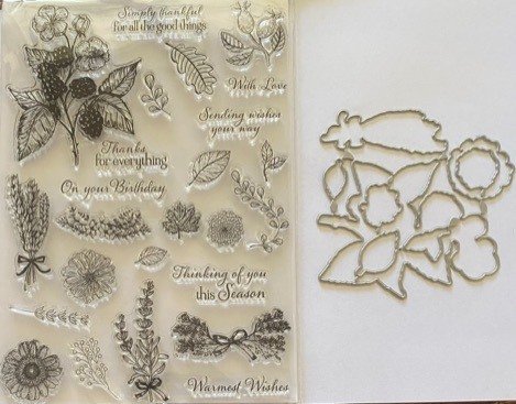 Berry Thanks - Stamp & Die set - Image 2