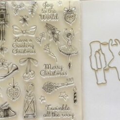 Alternative view of Cracking Christmas Toys Stamp & Die Set