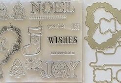 Alternative view of Christmas Noel Stamp & Die set