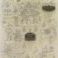 Santa's Workshop Stamp & Die Set