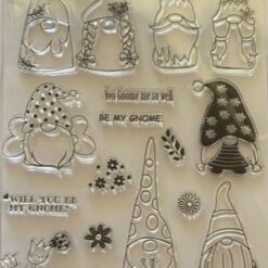 Gnomes Stamp & Die Set