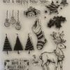 Christmas Stars stamp & die set