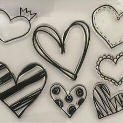 Hearts Stamp set
