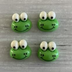 Frogs - flat back embellishments