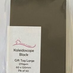 Gift Tag - Smooth Black