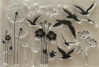 Flying Birds stamp set