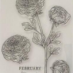 Flower stamps - 2. February