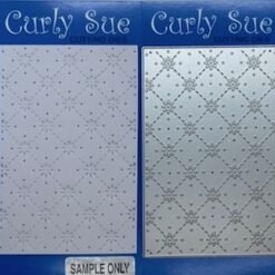 Stitched Background - Floral Diamond