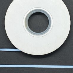 Ribbon - 3mm Soft Blue Poly satin - 1 metre