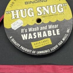 Ribbon - 12mm Hug Snug Seam Binding - Cranberry - 1 metre
