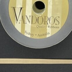 Vandoras Ribbon - 6mm Taupe Grosgrain - 1 metre