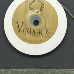 Vandoras Ribbon - 10mm Olive Organza- 1 metre