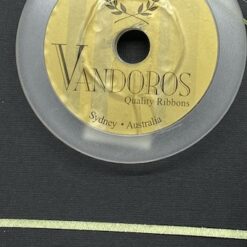 Vandoras Ribbon - 3mm Olive Quartz satin - 1 metre