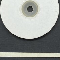 Ribbon - 6mm Cream Poly satin - 1 metre