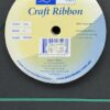 Ribbon - 3mm Emerald Poly satin - 1 metre