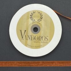 Ribbon - 10mm Orange Organza - 1 metre
