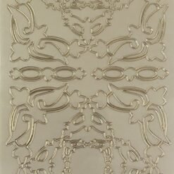 Various corners - Joyce - Gold on white