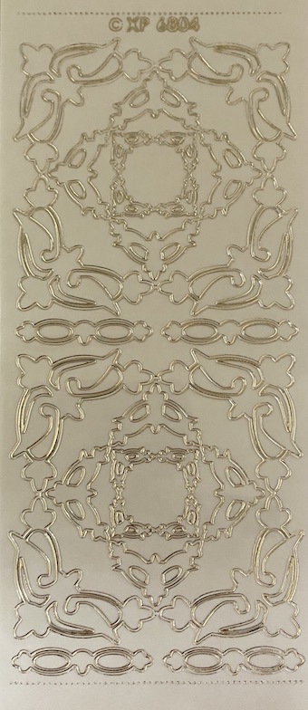 Various corners - Joyce - Gold on white