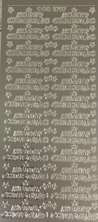Merry Christmas 6 - Silver