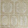 Birthday Labels 1 - Gold on white