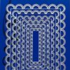 Nested Scalloped rectangles