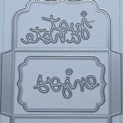 Create-a-gift - Gift card holder set with words