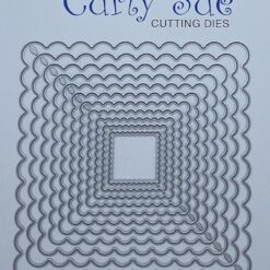 Nested Scalloped squares