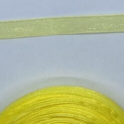 Ribbon - Organza - 10mm - Yellow