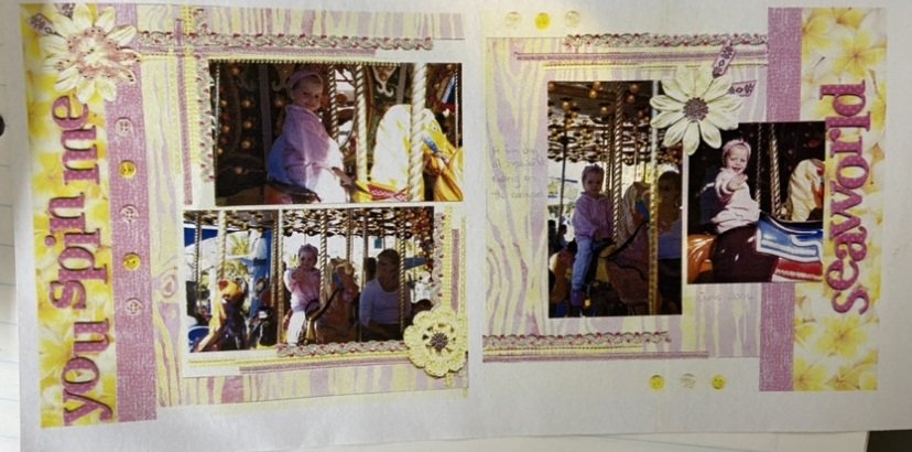 Lynda's Creations - Scrapbook Kit - You spin me