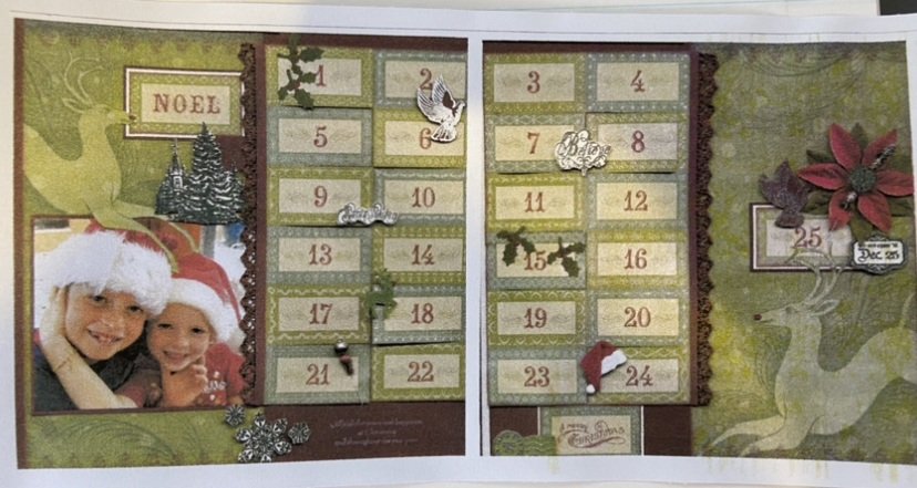 Lynda's Creations - Scrapbook Kit - Noel