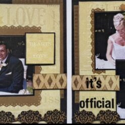 Lynda's Creations - Scrapbook Kit - It's official