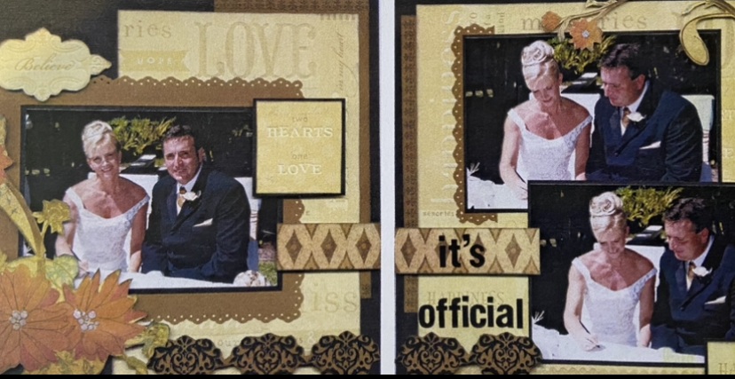 Lynda's Creations - Scrapbook Kit - It's official