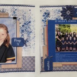 Lynda's Creations - Scrapbook Kit - ABC School Days