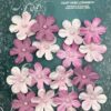 Mini Flowers - 20 pack Dark Rose