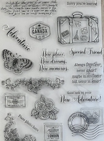 New Adventure stamp set