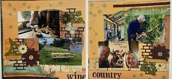 Lynda's Creations - Scrapbook Kit - Wine Country