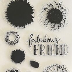 Fabulous friend stamp & die set