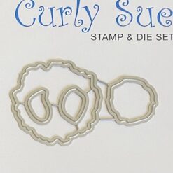 Alternative view of Fabulous friend stamp & die set