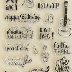 Music 3 stamp set