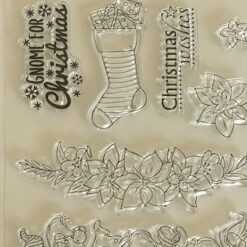 Gnome for Christmas stamp & die set