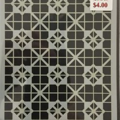 Scrapmatts A6 stencil - ST9004