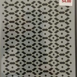 Scrapmatts A6 stencil - ST9006