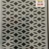 Scrapmatts A6 stencil - ST9008