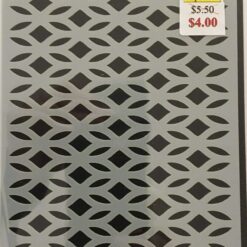 Scrapmatts A6 stencil - ST9008