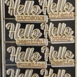 Scrapmatts - Scrap words 53
