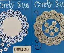 Doily with flowers