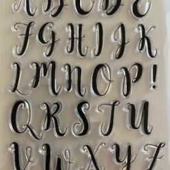 Alphabet Script - Upper case