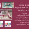 Bundle - Create-a-card - Impossible card die set