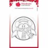 Woodware Clear Singles Festive Fuzzies – Mini Penguin 3.8 in x 2.6 in Stamp
