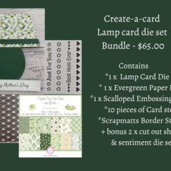 Bundle - Create-a-card - Lamp Card Die Set